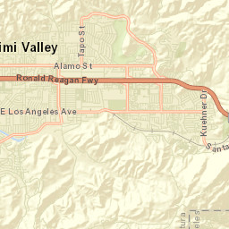 Corriganville California Street Map