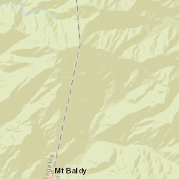 Mount Baldy California Street Map