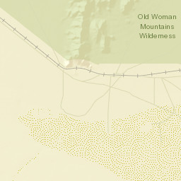 Milligan California Street Map