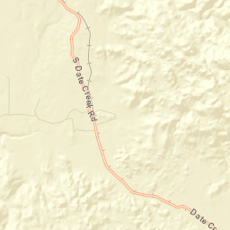 Piedmont Arizona Street Map