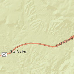 Sun Valley Arizona Street Map