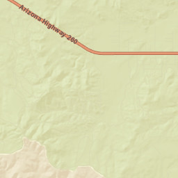 Linden Arizona Street Map