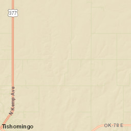 Tishomingo Street Map