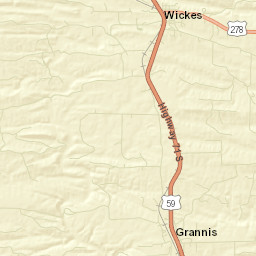 Wickes Arkansas Street Map