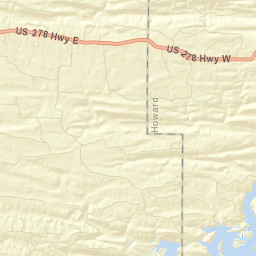 Duckett Arkansas Street Map