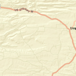 Umpire Arkansas Street Map