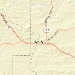 Rosboro Arkansas Street Map