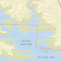 Oak Bower Arkansas Street Map