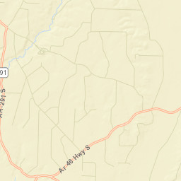 Dogwood Arkansas Street Map