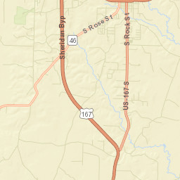 Slabtown Arkansas Street Map