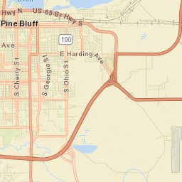 1827-2075 Grider Field Ladd Rd, Pine Bluff, AR Street Map
