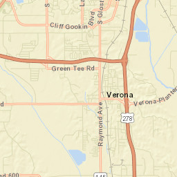 Verona Street Map