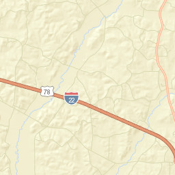 Bexar Alabama Street Map