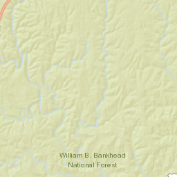 Barnett Chapel Alabama Street Map