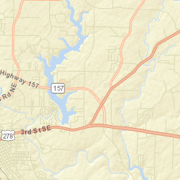 East Point Alabama Street Map