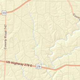 Simcoe Alabama Street Map