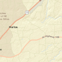 Whitesville Alabama Street Map