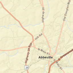 Abbeville Street Map