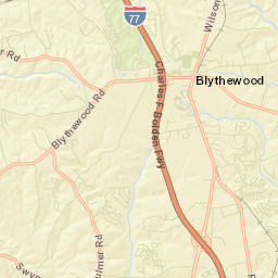 Blythewood Street Map