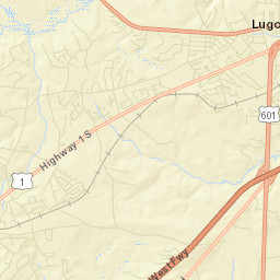 Lugoff Street Map