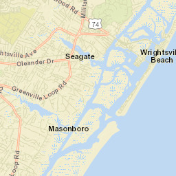 Masonboro Street Map