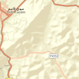 Sidi Qacem Street Map