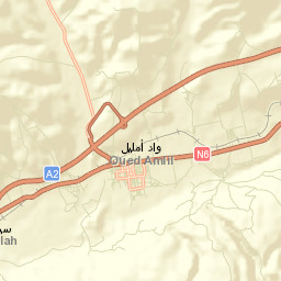 Oued Amlil Street Map