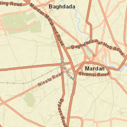 Mardan Street Map