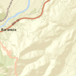 Baramula Street Map