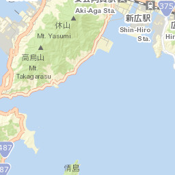 Kure Street Map