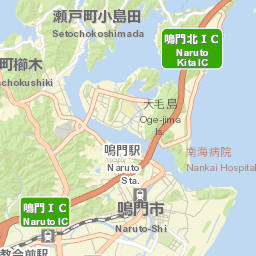 Naruto-shi Street Map