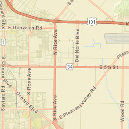 Nyland California Street Map
