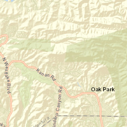 North Ranch California Street Map