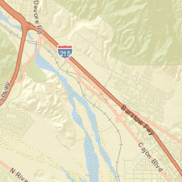 Devore California Street Map