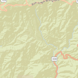 Rimforest California Street Map