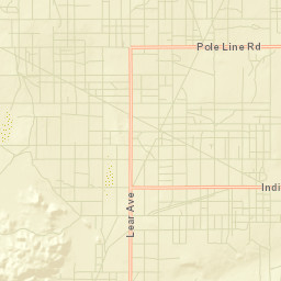 Desert Heights California Street Map