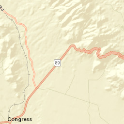 Congress Junction Arizona Street Map