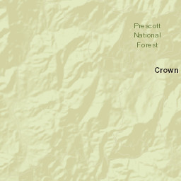 Bradshaw City Arizona Street Map