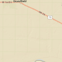 200-204 S Bell Rd Grandfield OK Street Map