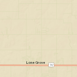 Lone Grove Street Map