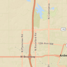 Ardmore Street Map