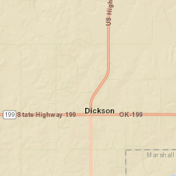 Dickson Street Map