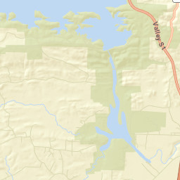 De Gray Arkansas Street Map