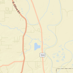 Pinebergen Arkansas Street Map