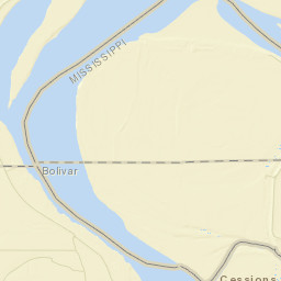 Knowlton Arkansas Street Map