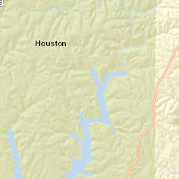 Houston Alabama Street Map