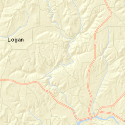 Logan Alabama Street Map