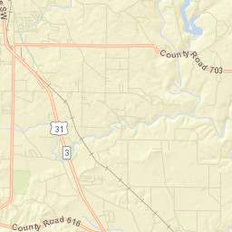 Wesoda Alabama Street Map