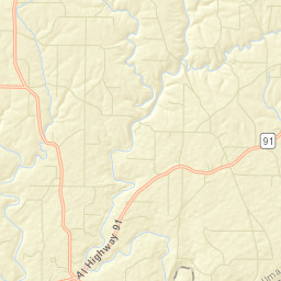 North Walter Alabama Street Map