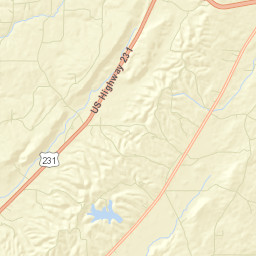 Liberty Alabama Street Map